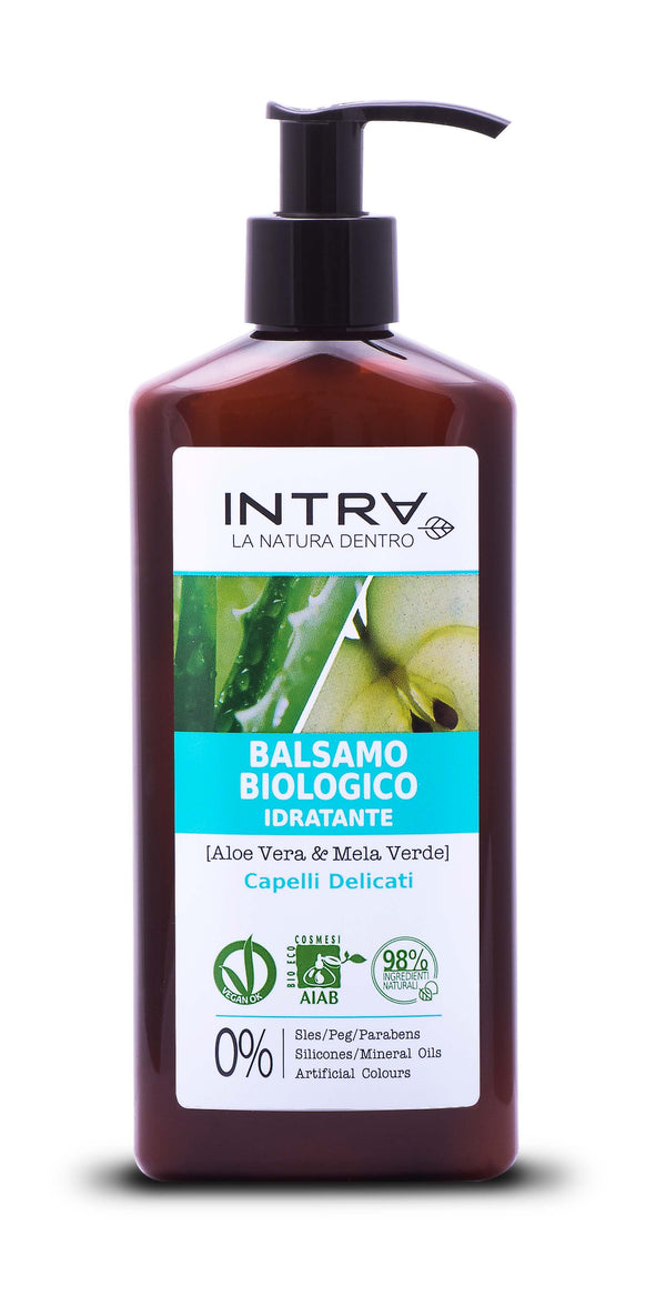 Balsam bio aloe vera È™i mÄƒr verde â€“ hidratant 250 ml INTRA